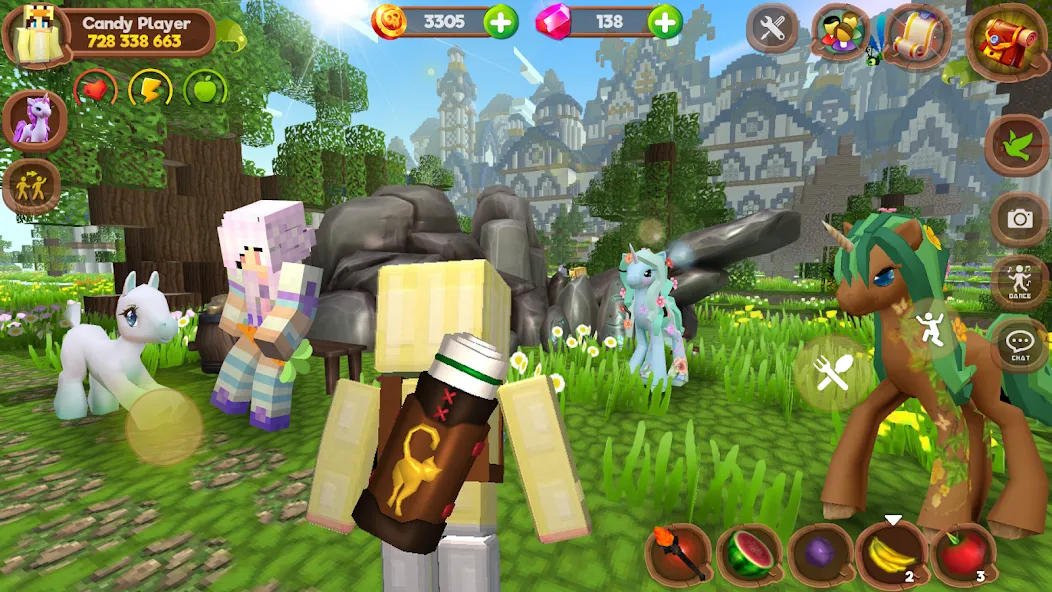 Pony World Craft  [МОД Все открыто] Screenshot 4