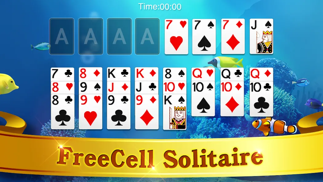 FreeCell Solitaire  [МОД Много денег] Screenshot 5