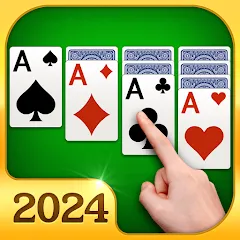 Взломанная Solitaire -Klondike Card Games  [МОД Меню] - стабильная версия apk на Андроид