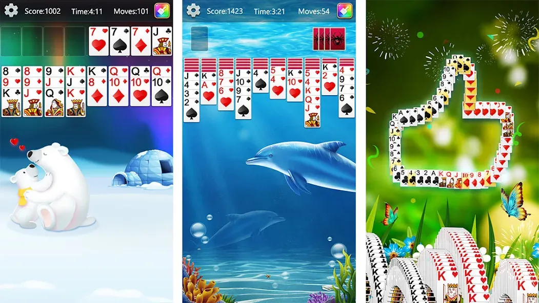 Solitaire Collection Fun (Солитер Коллекция Фан)  [МОД Mega Pack] Screenshot 2