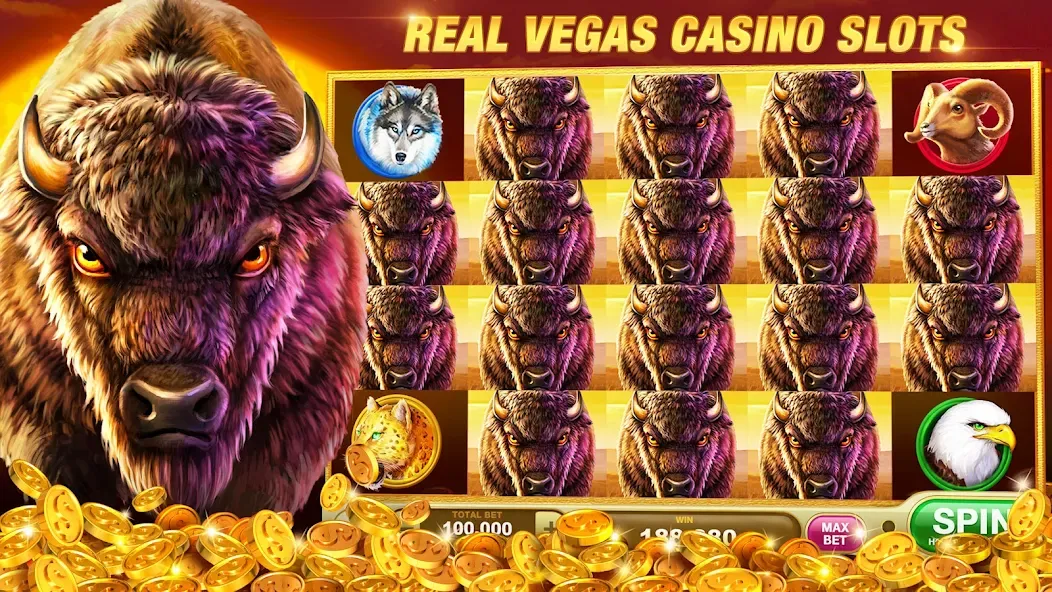 Slots Rush: Vegas Casino Slots (Слотс Раш)  [МОД Бесконечные деньги] Screenshot 3