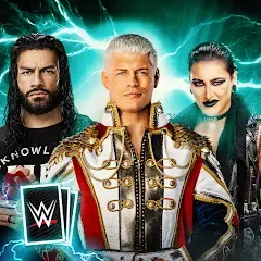 Скачать взлом WWE SuperCard - Battle Cards (ВВЕ СуперКард)  [МОД Unlimited Money] - стабильная версия apk на Андроид