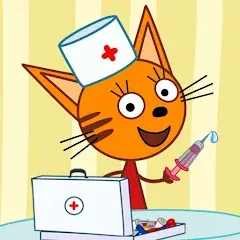 Взлом Kid-E-Cats: Animal hospital  [МОД Mega Pack] - стабильная версия apk на Андроид