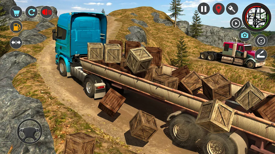 Transport Simulator Truck Game  [МОД Бесконечные деньги] Screenshot 3