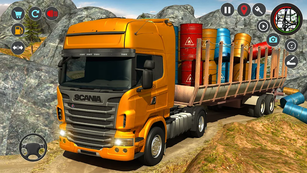 Transport Simulator Truck Game  [МОД Бесконечные деньги] Screenshot 4