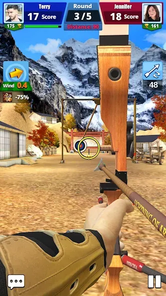 Archery Battle 3D (Арчери Баттл 3D)  [МОД Меню] Screenshot 2