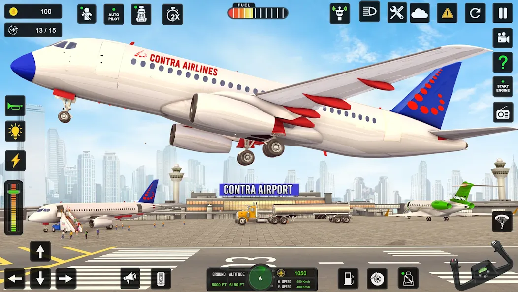 City Pilot Cargo Plane Games (Сити Пилот Карго Плейн Геймс)  [МОД Unlimited Money] Screenshot 4