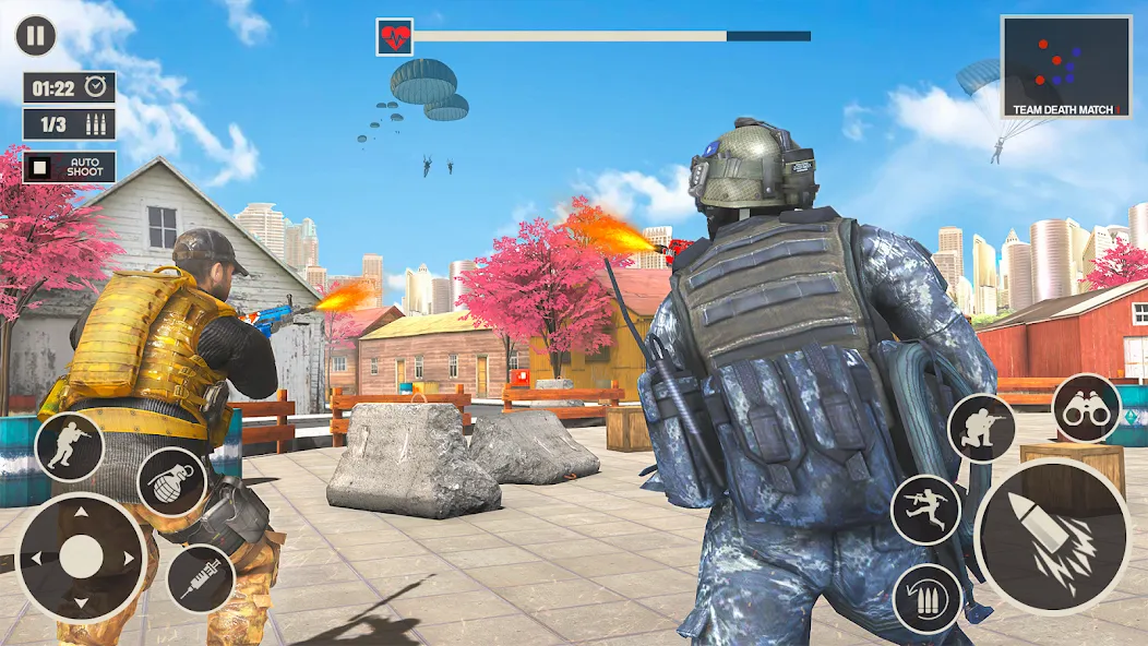 Offline War Shooting Games 3D  [МОД Много денег] Screenshot 4