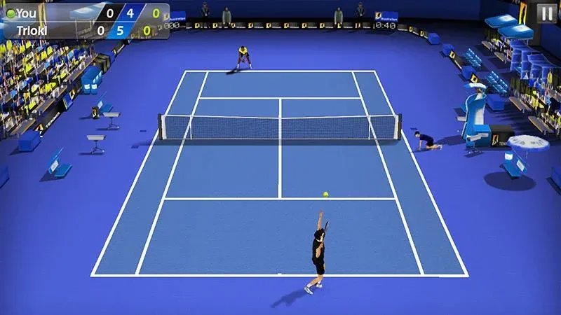 3D Tennis  [МОД Mega Pack] Screenshot 1