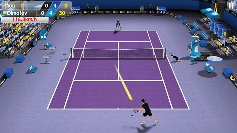 3D Tennis  [МОД Mega Pack] Screenshot 4