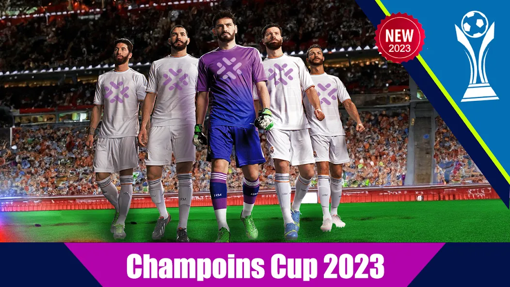 Football World Soccer Cup 2023 (Футбольный мировой ударник футбол)  [МОД Много монет] Screenshot 1