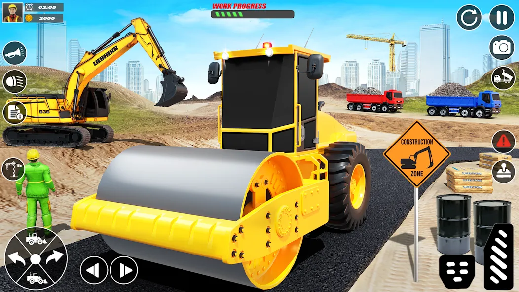 City Builder Construction Sim (Сити Билдер Констракшн Сим)  [МОД Все открыто] Screenshot 2