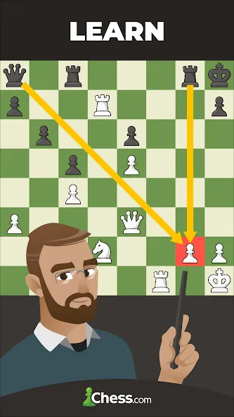 Chess - Play and Learn  [МОД Unlocked] Screenshot 5