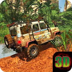 Взлом Offroad Jeep Driving Simulator  [МОД Много денег] - последняя версия apk на Андроид