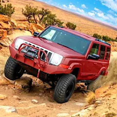 Скачать взлом Off Road Jeep Drive Simulator  [МОД Много денег] - полная версия apk на Андроид