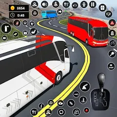 Взломанная Coach Bus Simulator: Bus Games (Коуч Бас Симулятор)  [МОД Unlocked] - полная версия apk на Андроид