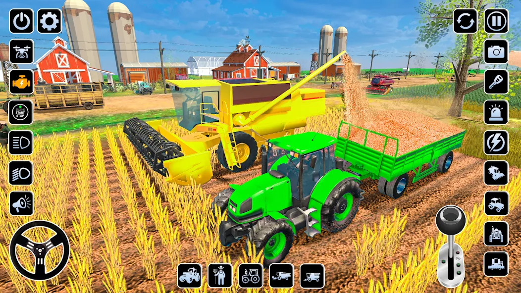 Farming Games & Tractor Games  [МОД Mega Pack] Screenshot 4