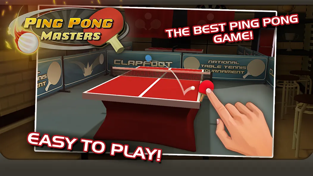 Ping Pong Masters (Пингпонг мастера)  [МОД Unlimited Money] Screenshot 1