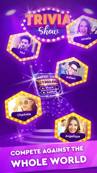 Trivia Show: TV Word Quiz Game  [МОД Все открыто] Screenshot 2