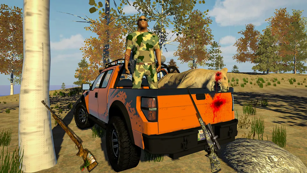 Animal Hunting -Shooting Games (Энимал Хантинг)  [МОД Unlimited Money] Screenshot 1