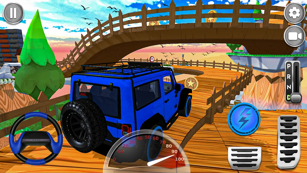 Mountain Climb 4x4 Car Games (Маунтин Клайм 4х4 игры на машинах)  [МОД Mega Pack] Screenshot 5