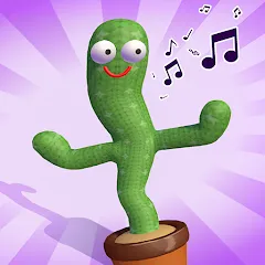 Взломанная Talking Cactus (Токинг Кактус)  [МОД Меню] - полная версия apk на Андроид