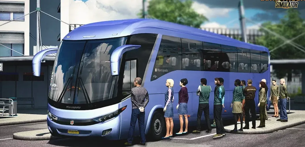 Bus Game Traveling Simulator  [МОД Меню] Screenshot 5