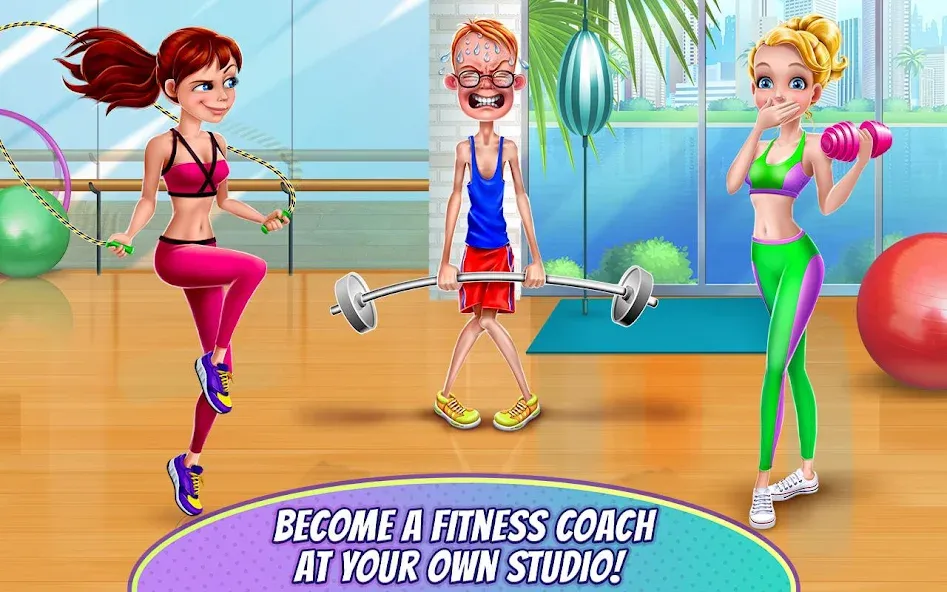 Fitness Girl - Dance & Play  [МОД Unlimited Money] Screenshot 2