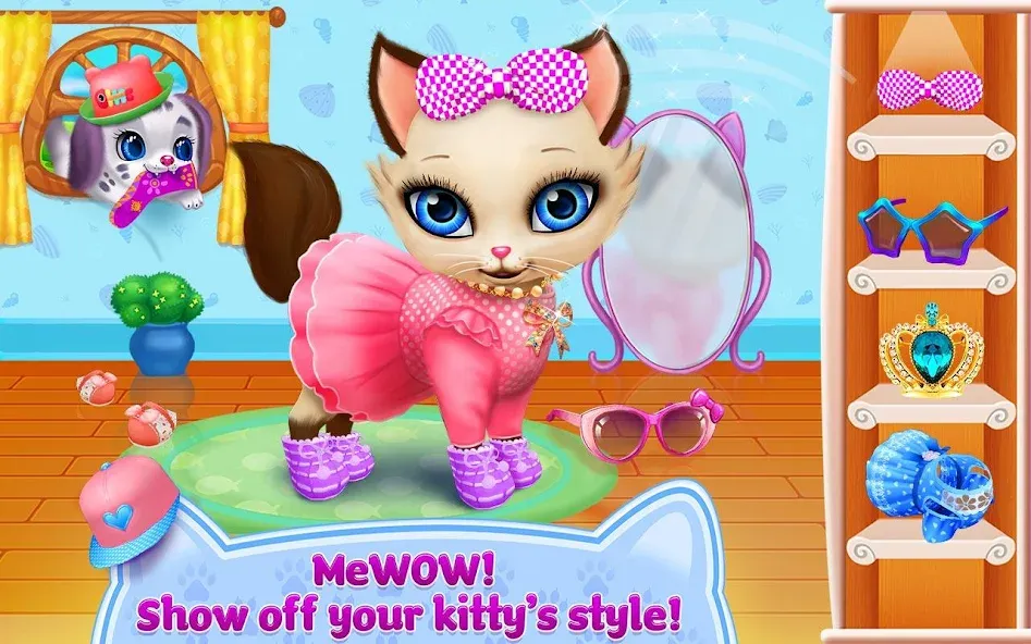 Kitty Love - My Fluffy Pet  [МОД Много монет] Screenshot 1