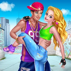 Взломанная Hip Hop Battle - Girls vs Boys  [МОД Menu] - стабильная версия apk на Андроид