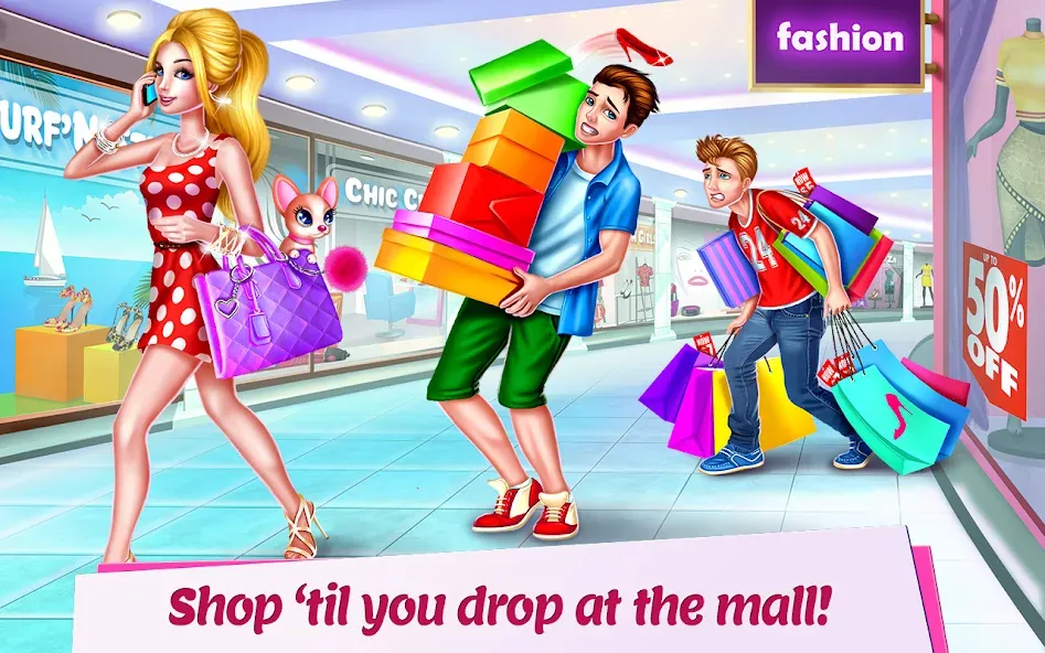 Shopping Mall Girl: Chic Game  [МОД Mega Pack] Screenshot 1