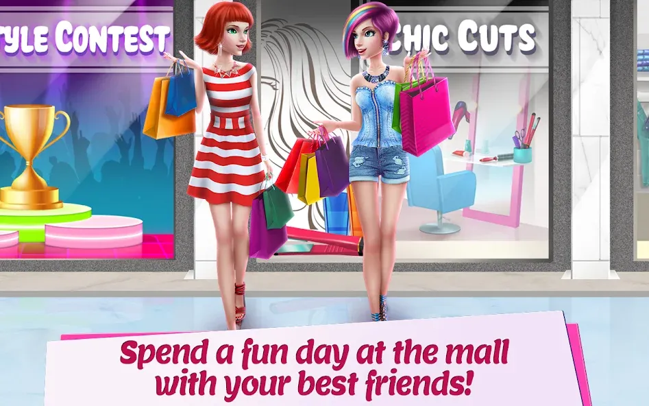 Shopping Mall Girl: Chic Game  [МОД Mega Pack] Screenshot 2