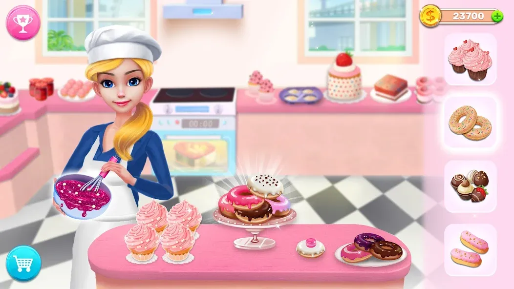 My Bakery Empire: Bake a Cake  [МОД Меню] Screenshot 1