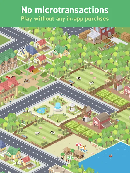 Pocket City Free (Покет Сити)  [МОД Меню] Screenshot 5