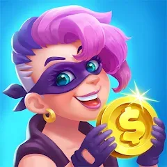 Взлом Coin Gangster - Spin Master (Коин Гангстер)  [МОД Бесконечные монеты] - стабильная версия apk на Андроид