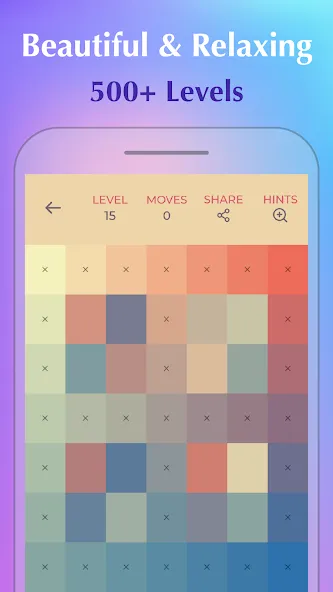Color Puzzle:Offline Hue Games  [МОД Mega Pack] Screenshot 1