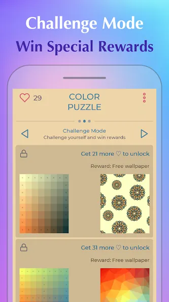 Color Puzzle:Offline Hue Games  [МОД Mega Pack] Screenshot 5