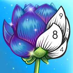 Взлом Color Swipe Coloring Book game  [МОД Все открыто] - последняя версия apk на Андроид