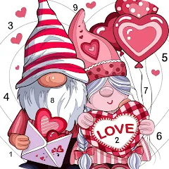 Скачать взлом Love, Heart Coloring Book  [МОД Бесконечные деньги] - последняя версия apk на Андроид