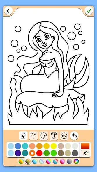 Coloring for girls and women  [МОД Много денег] Screenshot 1