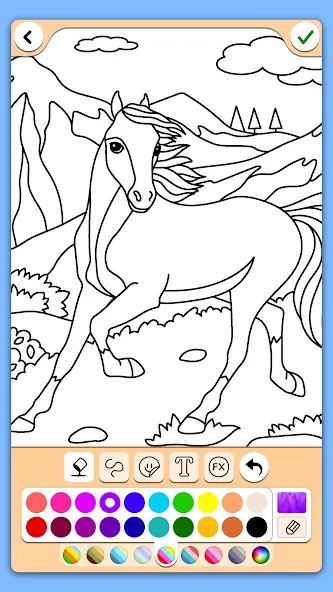 Coloring for girls and women  [МОД Много денег] Screenshot 2