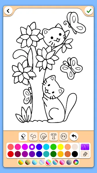 Coloring for girls and women  [МОД Много денег] Screenshot 3