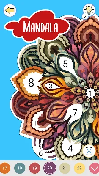 Color by Number: Coloring Book  [МОД Бесконечные монеты] Screenshot 5