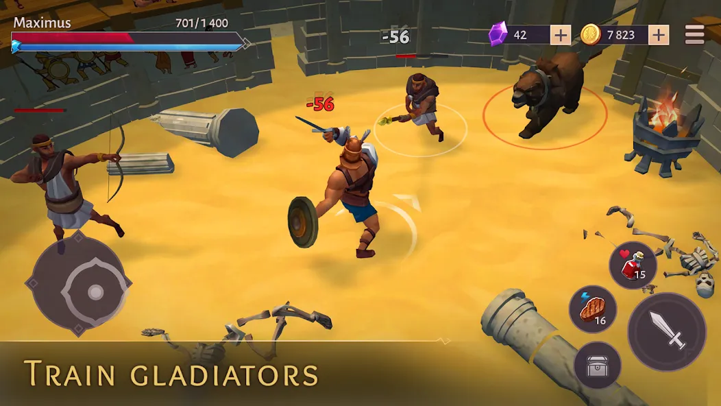 Gladiators: Survival in Rome  [МОД Меню] Screenshot 3