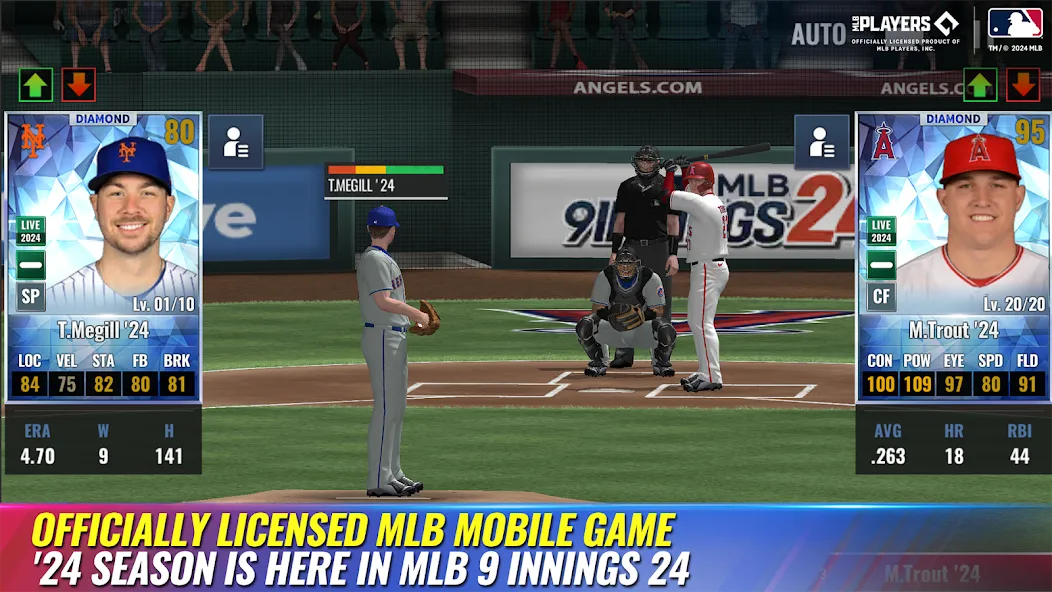 MLB 9 Innings 24 (МЛБ 9 Иннингов 23)  [МОД Бесконечные монеты] Screenshot 2