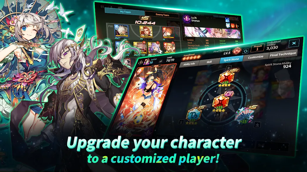 Soccer Spirits (Соккер Спиритс)  [МОД Unlimited Money] Screenshot 3