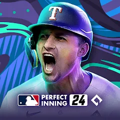 Скачать взломанную MLB Perfect Inning 24 (МЛБ Совершенная Подача 23)  [МОД Много монет] - стабильная версия apk на Андроид