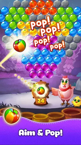 Bubble CoCo : Bubble Shooter (Бабл Коко)  [МОД Все открыто] Screenshot 2