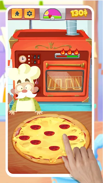 Pizza Maker - Cooking Games (Пицца Мейкер)  [МОД Menu] Screenshot 1