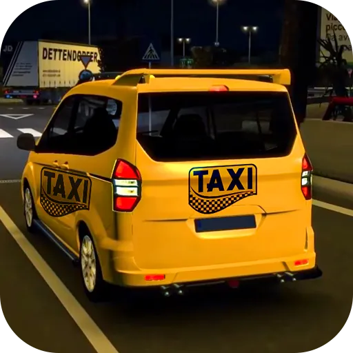 US Taxi Game 2023-Taxi Driver  [МОД Бесконечные деньги] Screenshot 1